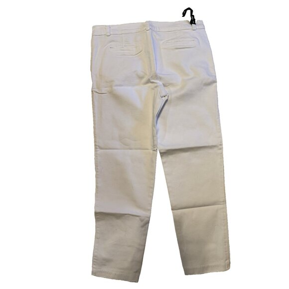 NEW James Jeans Claire Cropped Pure White Legging Jeans 27 Stretch - Picture 4 of 7